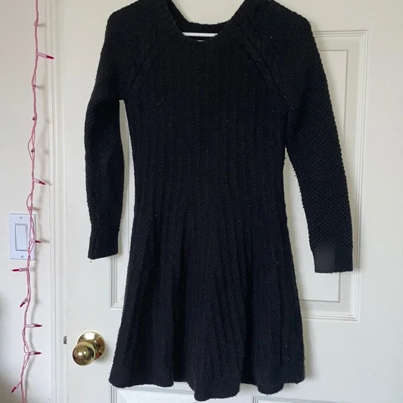 Hollister | Dresses | Hollister Black Knit Dress In Xs | Poshmark